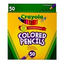 CRAYOLA FAREBNÉ ceruzky pastelky 50 farieb