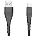 USB kábel 1,5m USB-C Type-C TypeC TypeC 150cm čierny