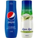 Sada koncentrátov PEPSI + LEMON-LIME SodaStream