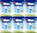 HUMANA 2 HMO NÁSLEDNÉ MLIEKO 6m+ 6x750g 65 BAL.