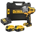 Rázový uťahovák s batériami DeWalt DCF891P2T 1/2