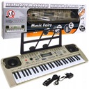 USB klávesnicový organ s napájaním mikrofónu MQ-807