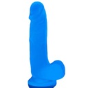 V noci žiariace DILDO 16cm S PRÍSAVKOU lumino sex