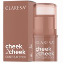 Claresa Bronzer Stick Cheek 2 Cheek 02 MILK CHOCO kontúrovanie tváre