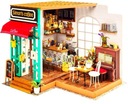 3D PUZZLE ROBOTIME CAFE MINIATURE Simon's Coffee DREVENÝ DOM 203 ks