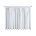 White Curtain Euro Curtains Curtain Lana Polyester Curtains 300x150 cm