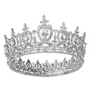 CROWN dámska ozdoba do vlasov SVADOBNÝ diadém CRYSTALS svadobný