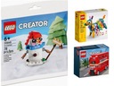 LEGO Creator 30645 kocky snehuliaka + DVE SKVELÉ SÚPRAVY!