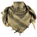 Arafatka ochranná keffiyeh šatka M-Tac Shemagh Pirate Skull Olive/Black