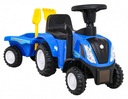 prvý NEW HOLLAND TRACTOR + príves + LED