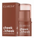 CLARESA CHEEK 2 CHEEK BRONZER TYČ MOKRÝ KONTUROVANIE 01 N. SAND