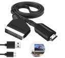 Adaptérový konvertor kábla z Euro HDMI na Scart