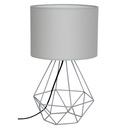 Milagro Nočná lampa BASKET GREY 1xE27