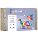 Connetix: 32 ks. Pastelové mini magnetické bloky