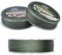 Prívlačový pletený vlasec Octa Power X8 Green 0,06mm 150m