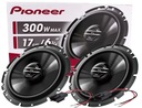 PIONEER reproduktory 300W PEUGEOT 206 207 307 CITROEN C2 C3 XSARA PICASSO PREDNÉ