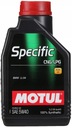 MOTUL ŠPECIFICKÝ CNG/LPG 5W40 - 1L