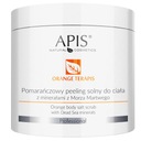 Telový peeling Apis Pomarančová soľ 700g Pomaranč