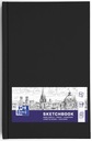 Oxford Sketchbook A5/96k čierny