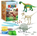 KREATÍVNA UMELECKÁ SÚPRAVA DINOSAURS DINO DIY 3 figúrky PRE DETI