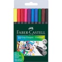 Jemné čeľuste 0,4 mm 10 farieb - FABER-CASTELL