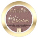 Eveline Cosmetics Feel The Bronze bronzový púder 02 Chocolate Cake 4g (P1)