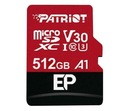 Pamäťová karta Patriot 512GB EP microSDXC U3 V30