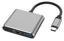 ADAPTÉR ADAPTÉR 3V1 HUB USB-C HDMI 4K MACBOOK