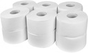 Jumbo odpadový toaletný papier EcoWhite 12 rolí 100 metrov