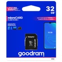 PAMÄŤOVÁ KARTA GOODRAM 32GB micro SD Class 10 SDHC