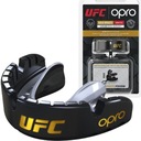 Opro Mouthguard UFC Gold GEN2 traky čierne/strieborné (na traky)