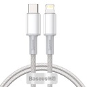 BASEUS USB-C LIGHTNING PD KÁBEL 20W SILNÝ DLHÝ 3A 2m NA NABÍJANIE IPHONE