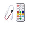 Magic RGB ovládač WS2811 WS2812B RF mini diaľkový ovládač