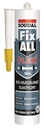 Fix All Flexi Soudal lepiaci tmel 290ml Biely 2v1