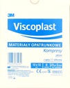 20 ks VISCOPLAST Sterilné gázové obklady 10x10 cm