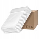 D14 biele vzduchové bublinkové obálky, 100 kusov