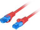 RJ45 - RJ45 kábel LANBERG 20 m Červený