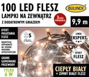 Bulinex Lampy 100 LED FLASH teplá biela extra.