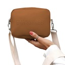 Hnedá dámska crossbody kabelka cez rameno Small Caramel