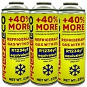 PLYN NA DOBÍJANIE AUTO KLIMATIZÁCIE AC Clima Fix Set R1234yf 400ml x3