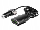 NABÍJAČKA DO AUTO 100cm 12/24V 4xUSB AUTO ID