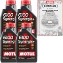 MOTUL 6100 SYNERGIE+ 10W40 4L A3/B4 OLEJ 4 x 1L