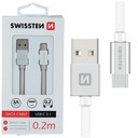 SWISSTEN Cable USB-C nabíjací kábel 0,2m 3A