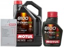 MOTUL OLEJ 5W-30 8100 X-CLEAN EFE 6L