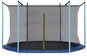 TRAMPOLÍNOVÁ SIEŤ, VNÚTORNÁ ochranná, na trampolínu 250cm 8ft/6