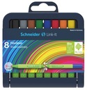 Link-It fineliner 0,4 mm stojan 8ks mix set