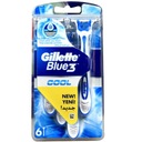 Gillette Blue3 jednorazový holiaci strojček 6 ks