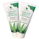 Zubná pasta Forever Bright s aloe a propolisom 2x