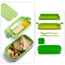 curver Lunch box s príborom 1300 ml lunch & go