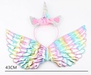 Kostým Unicorn Outfit Wings Čelenka